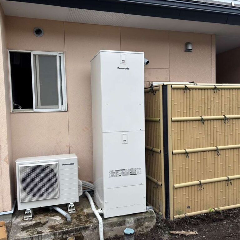 【山梨県富士吉田市】エコキュート入れ替え工事